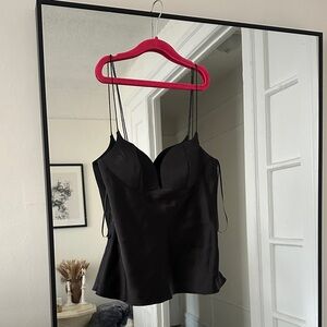Zara Black Women's Top NEW WITH TAGS